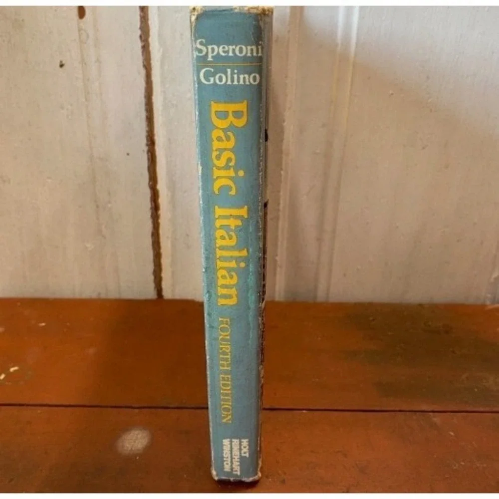 Basic‎ Italian Speroni Golino Fourth Edition 1977 Language Travel